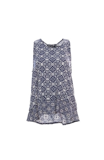 Jack by BB Dakota Racerback Printed Tank Slide 1