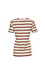 Mystree Buttoned Front Striped Tee Thumb 2