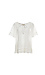 Mystree Neck Tie Short Sleeve Lace Top Thumb 1