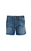 Just Black High Rise Frayed Hem Shorts Thumb 1