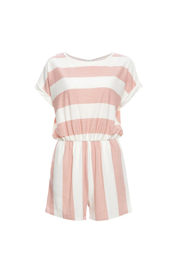 Nautical Stripe Comfy Romper Slide 1