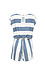 Nautical Stripe Comfy Romper Thumb 2