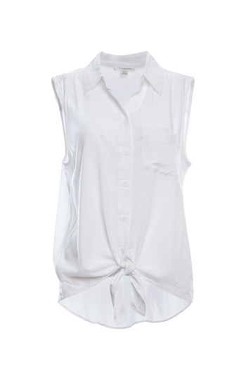 Beach Lunch Lounge Sleeveless Button Down Slide 1