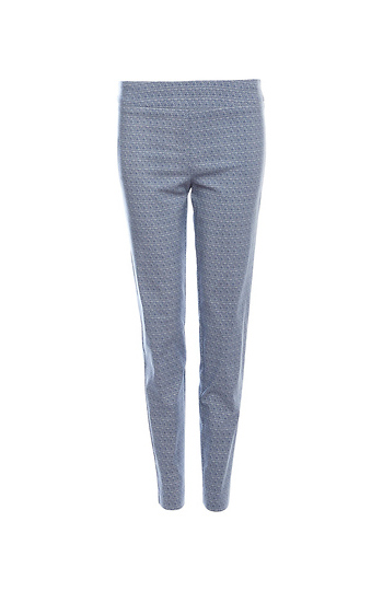 Marie Slim Leg Watercolor Print Pant Slide 1
