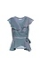 Parker Geo Ruffle Wrap Top Thumb 1