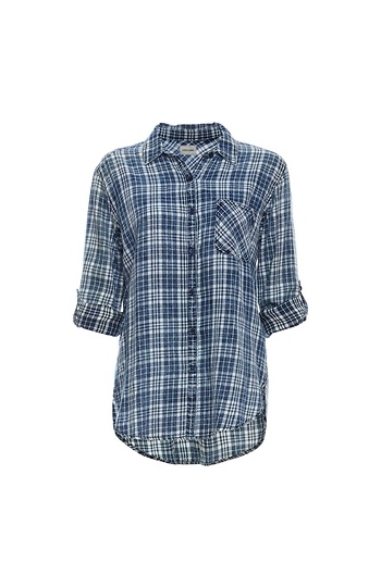 Button Down Plaid Shirt Slide 1