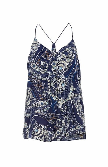 V-Neck Printed Tank Slide 1