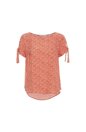 Short Sleeve Blouse Slide 1