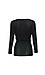 Jane Surplice Front 3/4 Sleeve Top Thumb 2