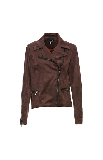 KUT from the Kloth Eveline Moto Jacket Slide 1