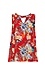 Front Keyhole Sleeveless Printed Top Thumb 1