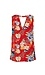Front Keyhole Sleeveless Printed Top Thumb 2