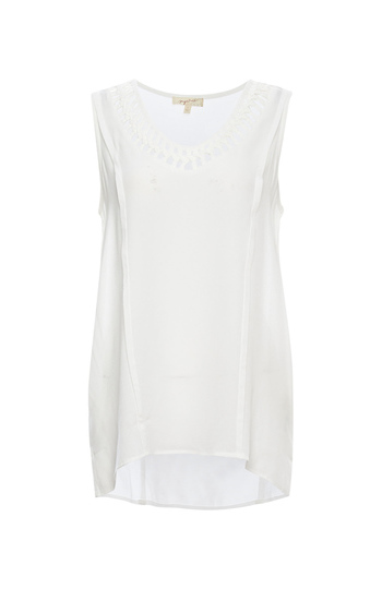 Mystree Scoop Neck Sleeveless Top Slide 1