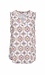 Split Neck Sleeveless Top Thumb 1