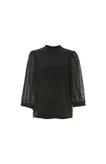 3/4 Sleeve Blouse Slide 1