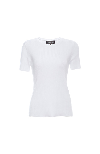 Michael Stars Tori Short Sleeve Crew Top Slide 1