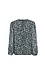 Greylin Split Neck Printed Top Thumb 2