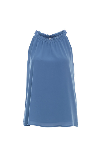 Kaitlyn Ruched Neck Top Slide 1