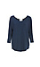 Pleated Back Dolman Sleeve Top Thumb 1