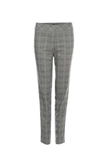 Marie Plaid Slim Leg Pant Slide 1