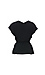 V-Neck Short Dolman Tie Waist Top Thumb 2
