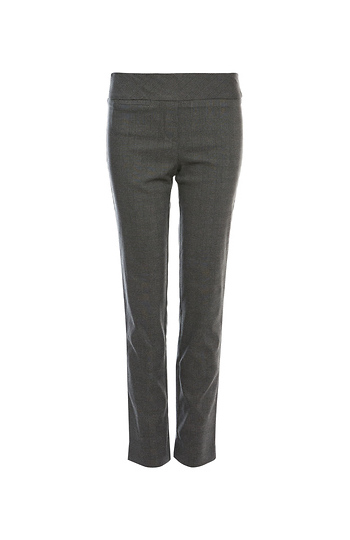 Margot Dark Plaid Straight Leg Pant Slide 1