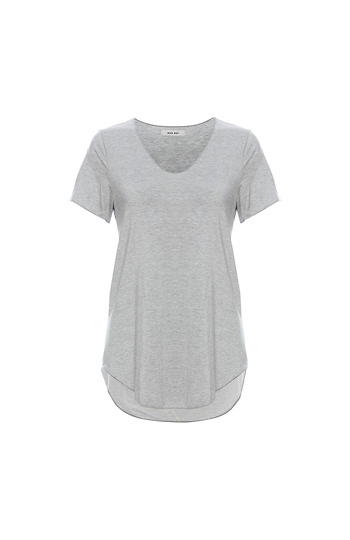 Mod Ref Short Sleeve V-Neck Top Slide 1