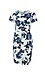 Floral Short Sleeve Sheath Dress Thumb 1