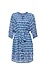 Split Neck 3/4 Sleeve Dress Thumb 1