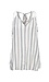Striped Tie Back Sleeveless Top Thumb 1