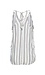 Striped Tie Back Sleeveless Top Thumb 2