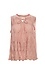 Embroidered Sleeveless Top with Lace Trim Thumb 1