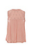 Embroidered Sleeveless Top with Lace Trim Thumb 2