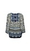 3/4 Sleeve Border Print Top Thumb 2