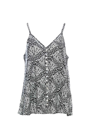 Printed Button Front Tank Slide 1