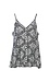 Printed Button Front Tank Thumb 1