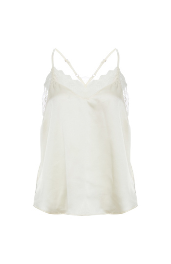 Lace Insert Racerback Cami Slide 1