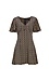 A-Line Floral Print Mini Dress Thumb 1