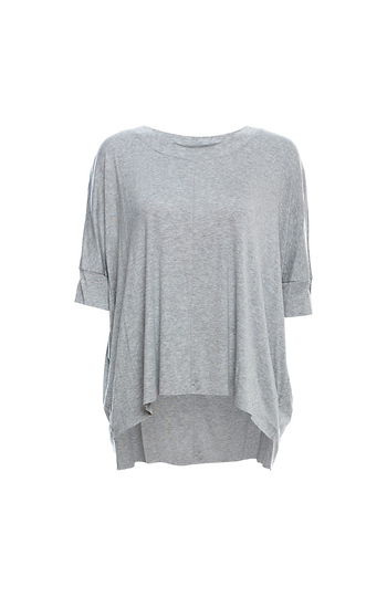 Jersey Modal Boxy Top Slide 1