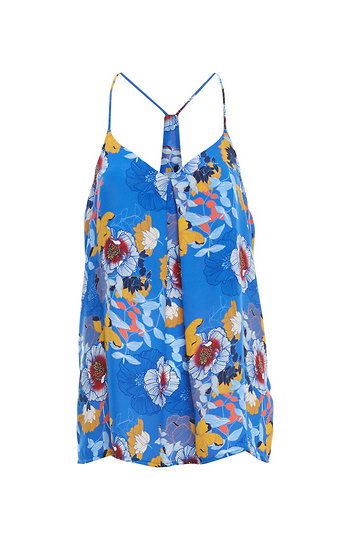 V-Neck Printed Sleeveless Top Slide 1