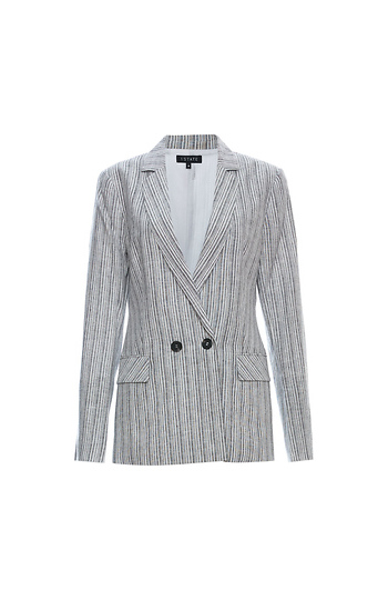 1.STATE Relaxed Fit Linen Blazer Slide 1