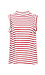 Velvet Heart Mock Neck Striped Tank Thumb 1