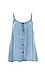 Velvet Heart Buttoned Front Chambray Tank Thumb 1
