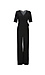 Surplice Faux Wrap Short Sleeve Jumpsuit Thumb 1