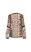 Printed Long Sleeve V-Neck Top Thumb 2