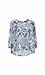 Floral Print Three Quarter Sleeve Top Thumb 1