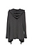 Draped Hooded Cardigan w/ Pockets Thumb 2