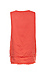 Velvet Heart Split Neck Fringe Hem Sleeveless Top Thumb 2