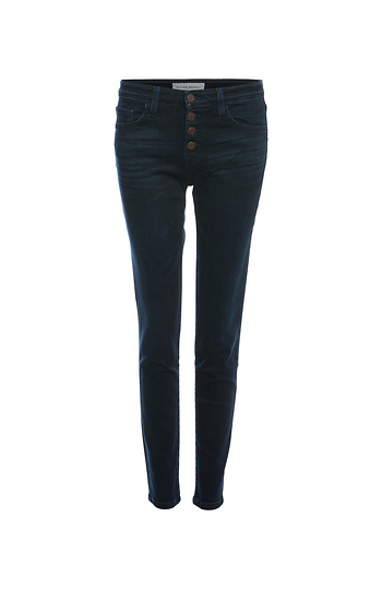 Flying Monkey Mid Rise Button Up Ankle Skinny Slide 1