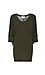 Nadia Quarter Sleeve Dolman V-Neck Hacci Top Thumb 1